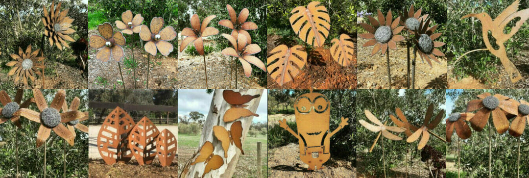 metal outdoor wall art