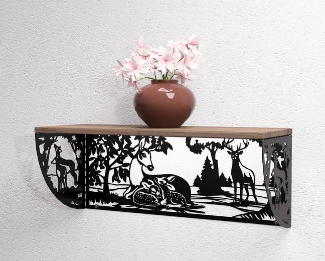 Deer Shelf Bracket