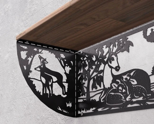 Deer Shelf Bracket