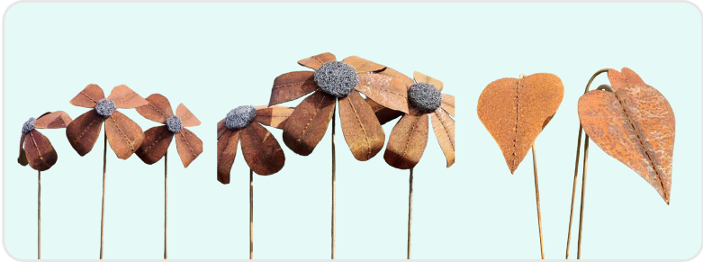 Metal Daisy Sunshine