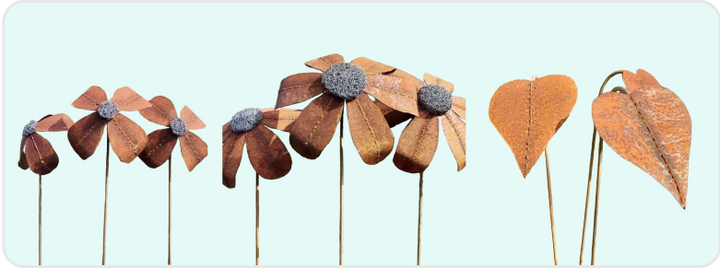 Metal Daisy Sunshine