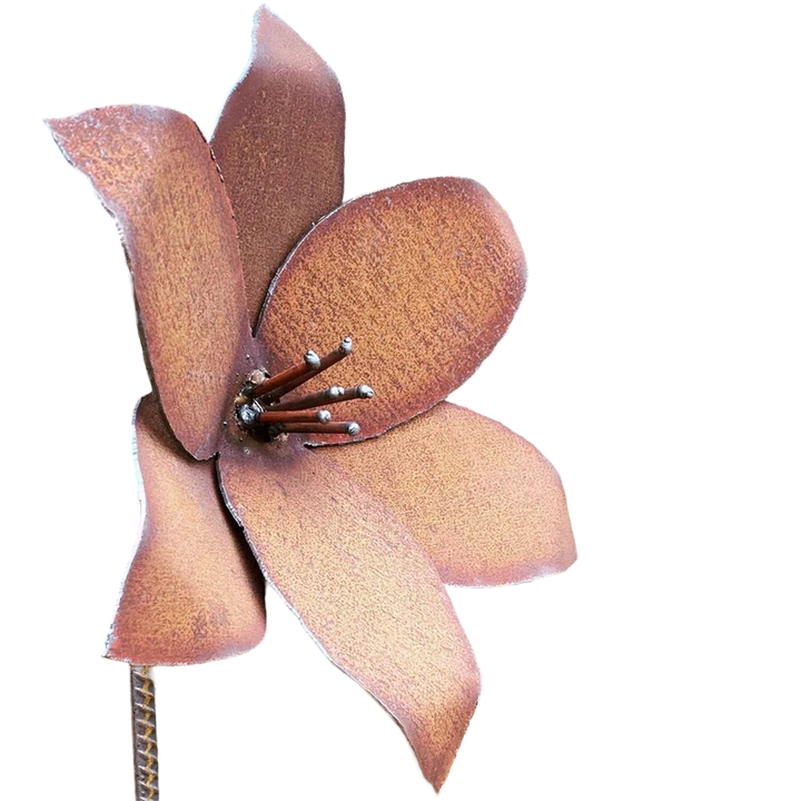 Metal Lillian Flower