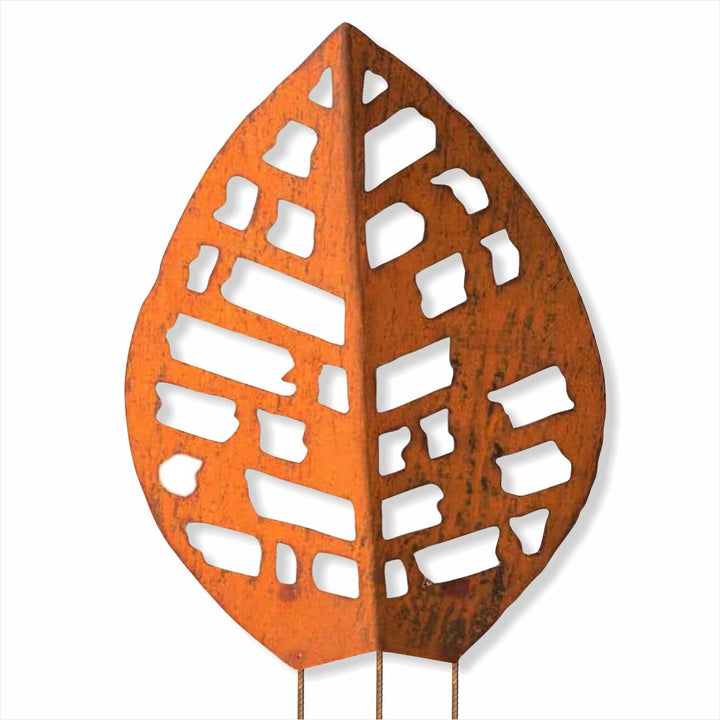 Metal Large Skeleton Leaf