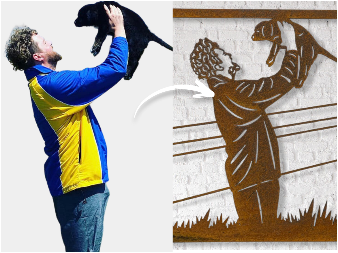 Metal Custom Metal Photo Art